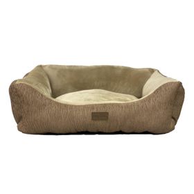 Ethical Pet Sleep Zone Wood Grain Stepin 26" Taupe